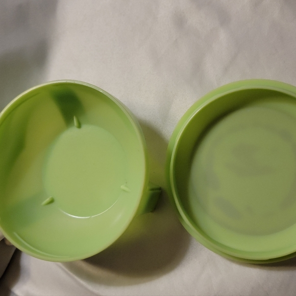 Dubarry Art Deco Green Celluloid Box Trinket Box Victorian Woman Portrait - Picture 3 of 6